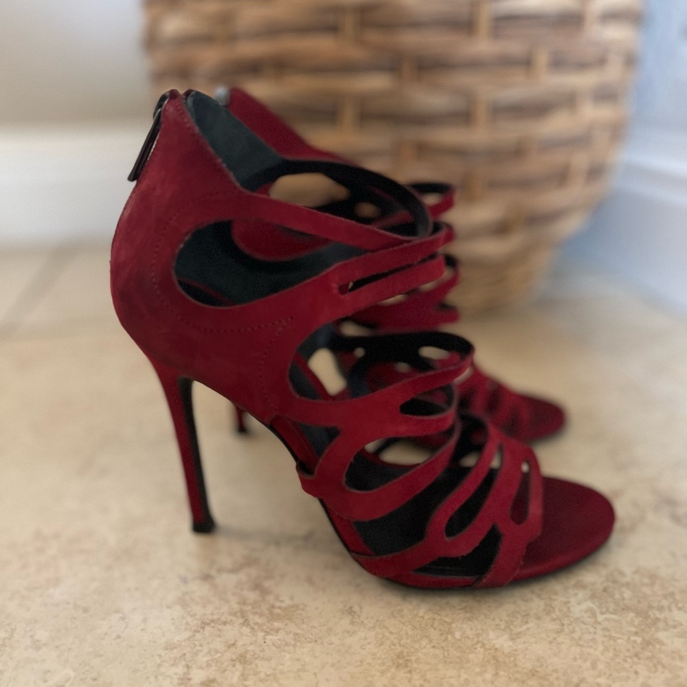 Schultz Strappy Red Women's Heels